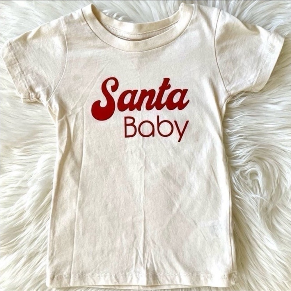 Tenth & Pine Santa Baby Kids T-Shirt